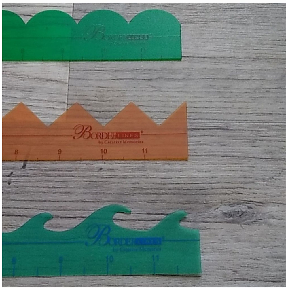 Creative Memories Borderlines Ruler Set - Picture 5 of 7
